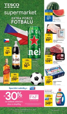 akční leták Tesco 9.6.2021-15.6.2021