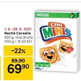 Cereálie Nestlé