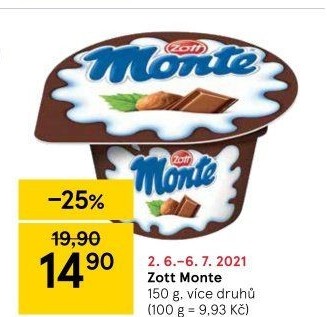 Dezert Monte Zott