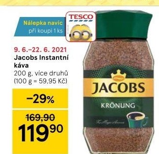 Instantní kávy Jacobs