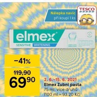 Pasty na zuby Elmex
