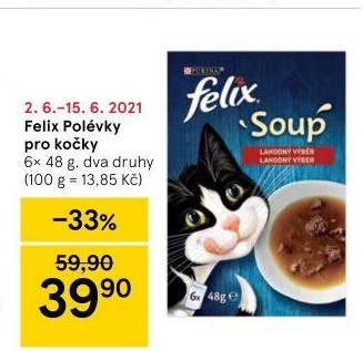 Polévka pro kočky Felix Purina