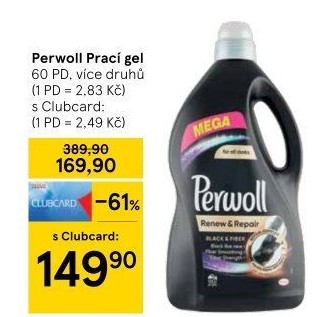 Prací gel Perwoll