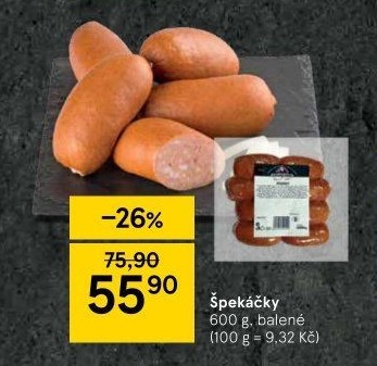 Špekáčky Kostelecké uzeniny