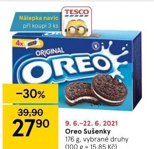 Sušenky Oreo