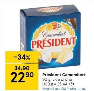 Sýr Camembert Président