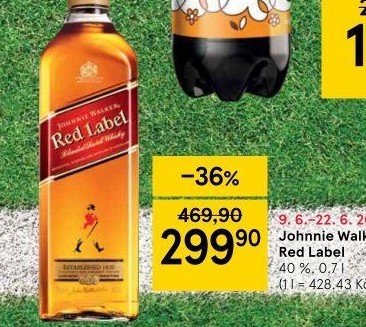Whisky Red Label Johnnie Walker