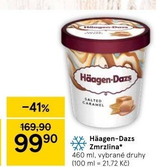 Zmrzlina v kelímku Häagen-Dazs