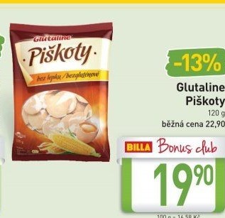 Piškoty bez lepku Glutaline