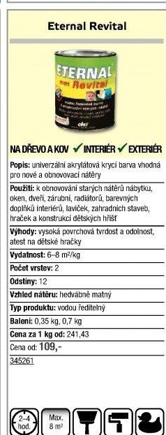 Barva Revital mat Eternal