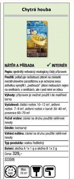 Chytrá houba proti plísním BioRepel
