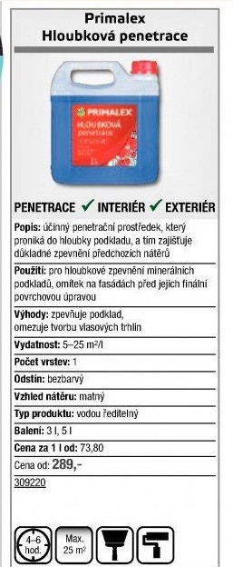 Hloubková penetrace Primalex