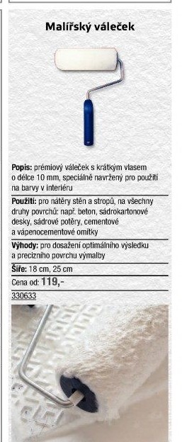 Malířský váleček Dulux