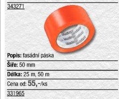 Páska fasádní Ciret