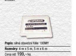Plachta stavební Spokar