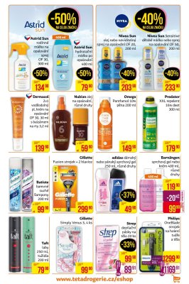 akční leták Teta drogerie 10.6.2021-21.6.2021
