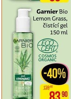 Gel pleťový čisticí bio Garnier