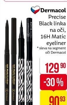 Linky oční Precise Black Dermacol