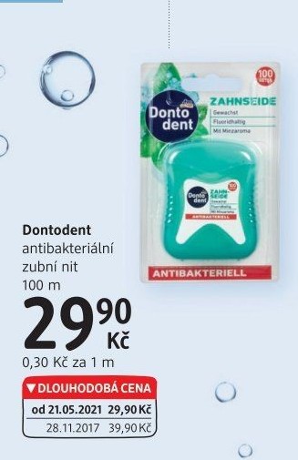 Dentální nit antibakteriální Dontodent