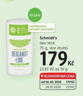 Deodorant stick Schmidt'