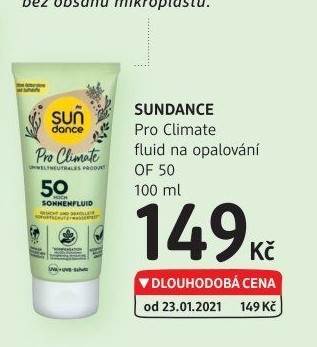 Fluid na opalování OF 50 Pro Climate Sundance