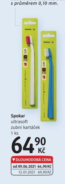 Kartáček na zuby Spokar