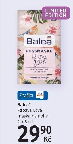 Maska na nohy Balea