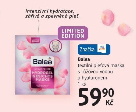 Maska pleťová textilní Balea