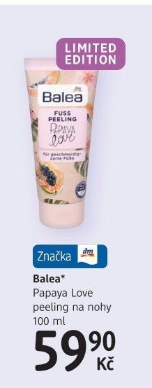 Peeling na nohy Balea