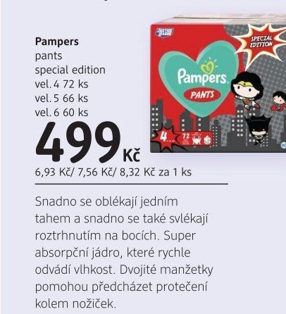 Pleny dětské Pampers Pants