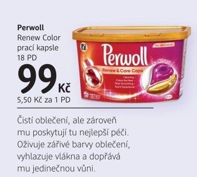 Prací kapsle Perwoll