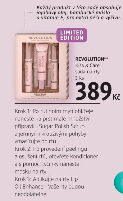 Sada na rty Make up Revolution