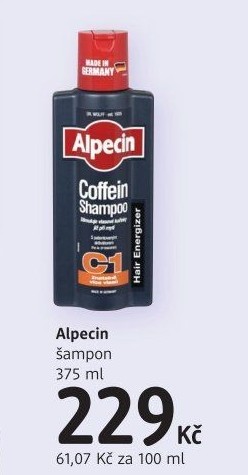 Šampon proti vypadávání vlasů Alpecin