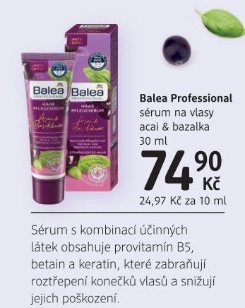 Sérum na vlasy Professional Balea