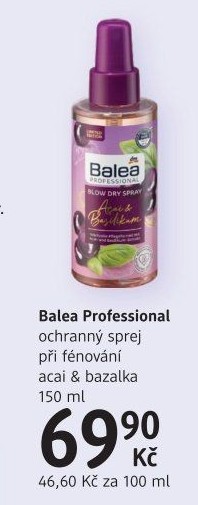 Sprej na vlasy bezoplachový ochranný Professional Balea