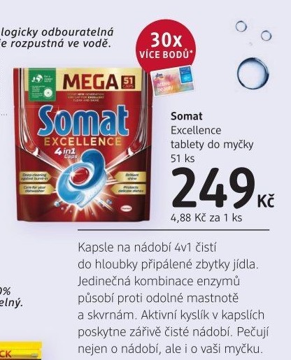 Tablety do myčky Excellence Somat