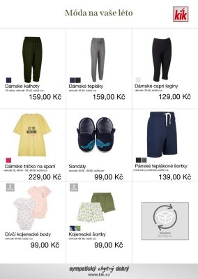 akční leták Kik textil 7.6.2021-30.6.2021