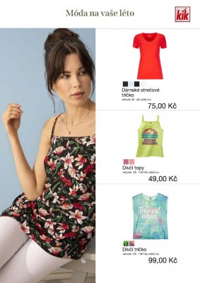 akční leták Kik textil 7.6.2021-30.6.2021