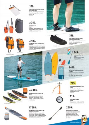 akční leták Decathlon 11.6.2021-31.8.2021