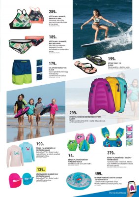 akční leták Decathlon 11.6.2021-31.8.2021