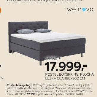 POSTEL BOXSPRING