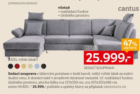 SEDACÍ SOUPRAVA