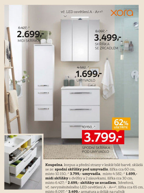 SPODNÍ UMYVADLOVÁ SKŘÍŇKA