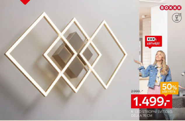 STROPNÍ LED SVÍTIDLO