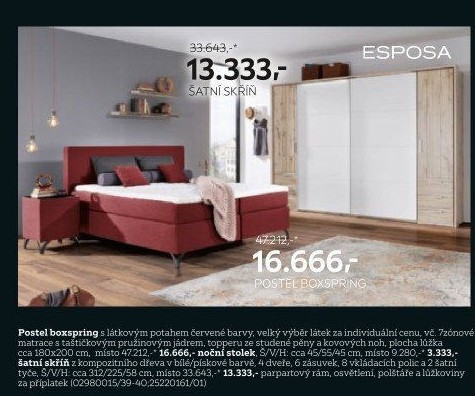 POSTEL BOXSPRING