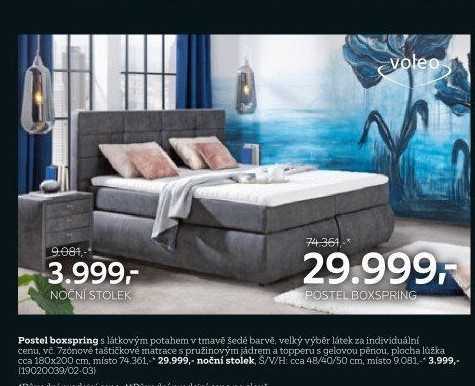 POSTEL BOXSPRING