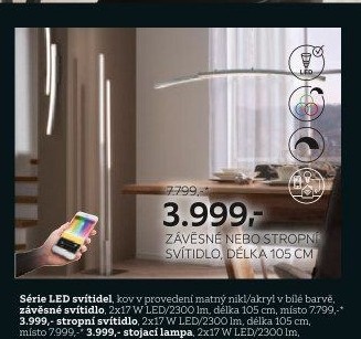 STROPNÍ LED SVÍTIDLO