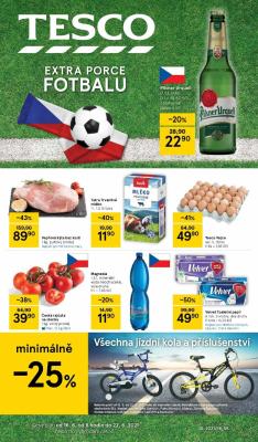 akční leták Tesco 16.6.2021-22.6.2021