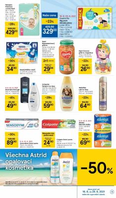 akční leták Tesco 16.6.2021-22.6.2021