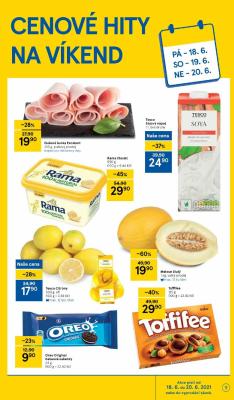 akční leták Tesco 16.6.2021-22.6.2021